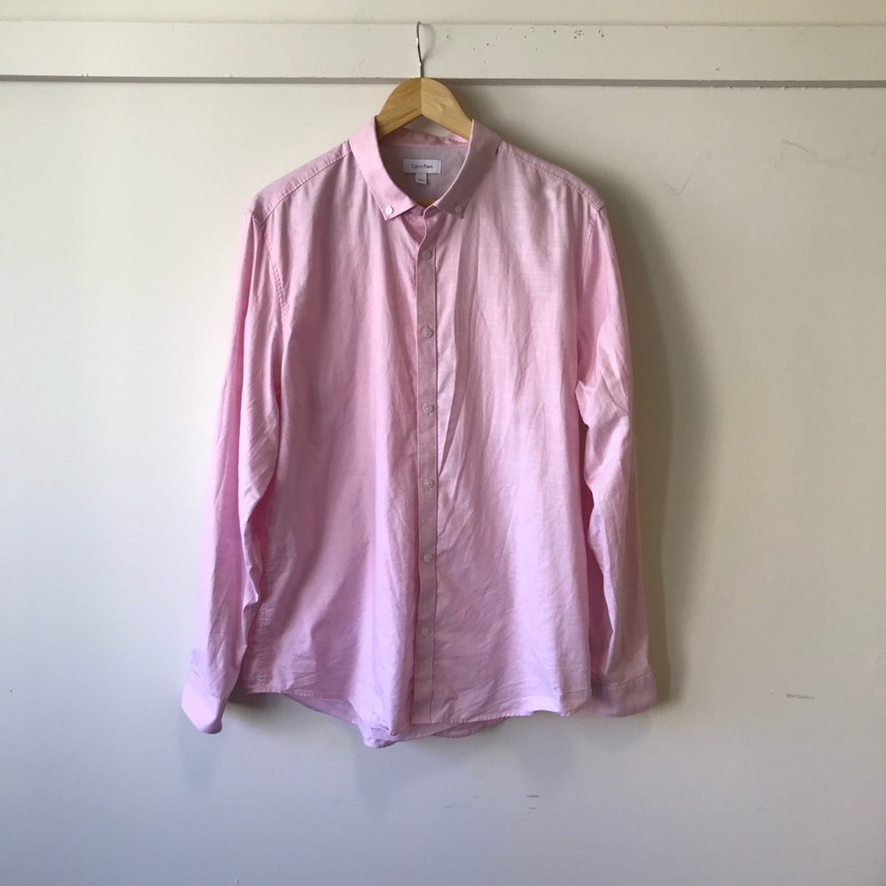 Pink Calvin Klein Shirt
